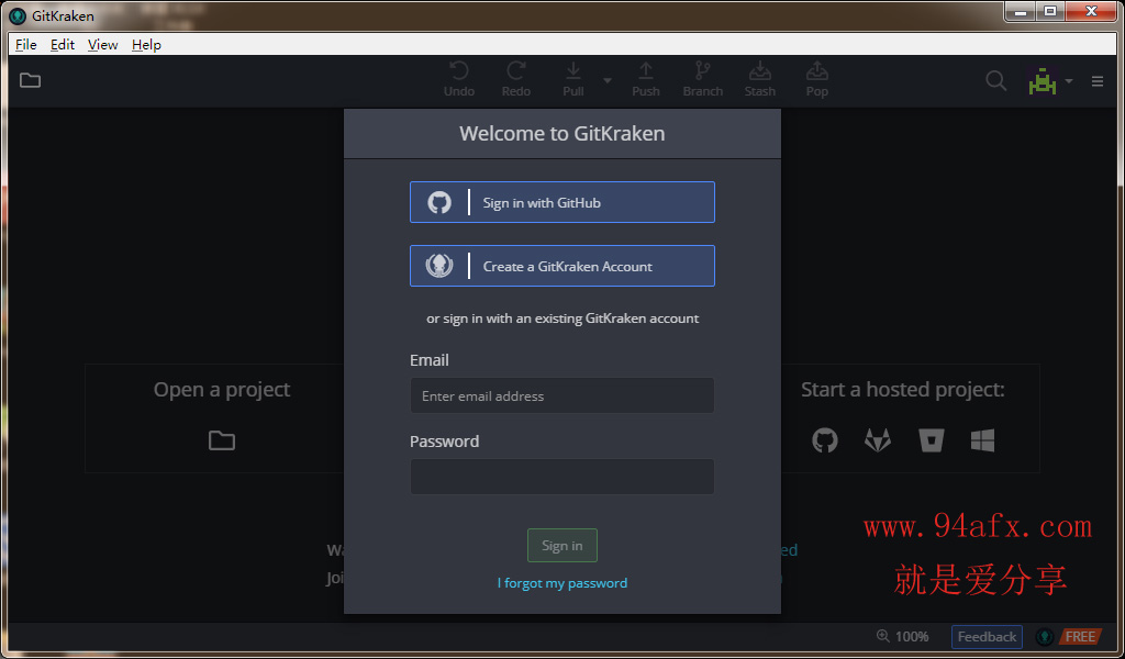         GitKraken免费版|GitKraken（Git图形化工具）v4.0.5绿色版 无需激活码  MAC破解软件  第1张