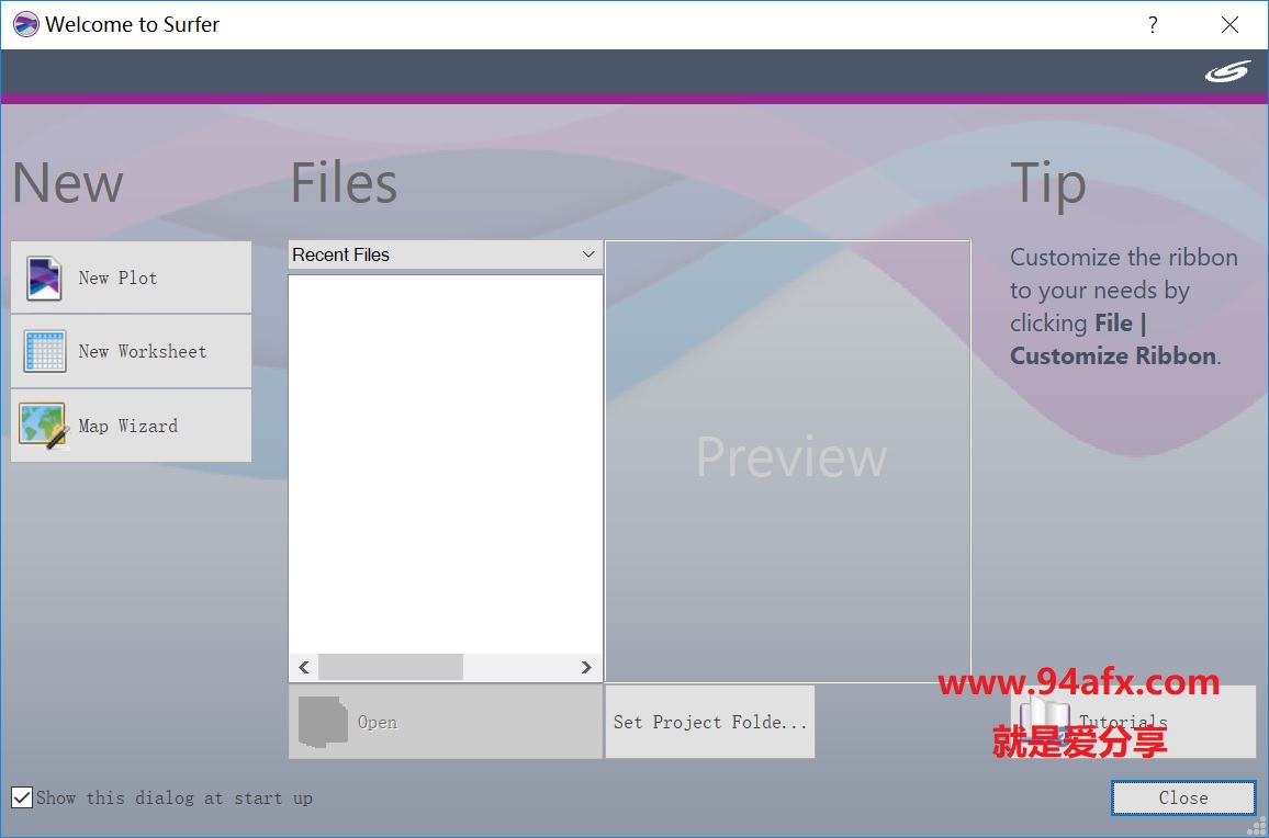 Surfer破解版|Golden Software Surfer（三维立体绘图工具）v16.0.3破解资源 标签2 标签1 WIN破解软件  第1张