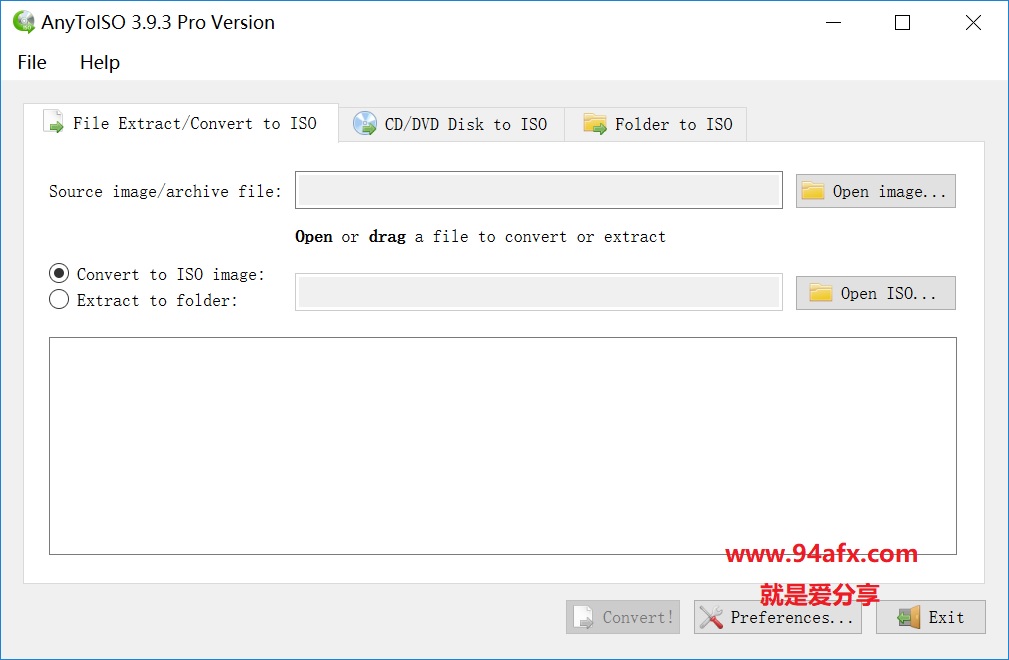 AnyToISO绿色破解版|AnyToISO（镜像转换器）v3.9.3破解版 免费网盘资源 标签2 标签1 WIN破解软件  第1张