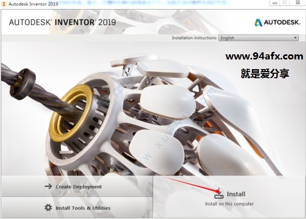 AutoDesk inventor|inventor 2019 破解版|中文版（附破解工具） 标签2 标签1 WIN破解软件  第1张