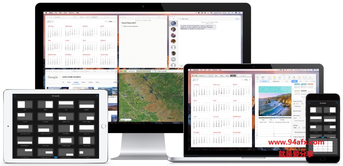 Mosaic Pro for Mac|Mosaic（窗口管理工具）v1.0破解版 免激活码 标签2 标签1 WIN破解软件  第1张