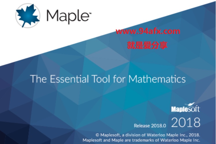 数学计算和模型分析工具Maplesoft Maple 2018 破解版（附破解文件）