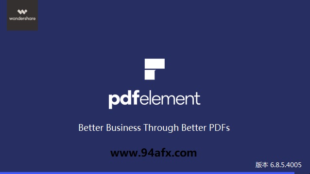 Wondershare PDFelement破解版（PDF编辑/文字识别神器） 附破解工具 标签2 标签1 WIN破解软件  第1张