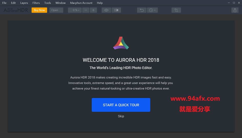 Aurora HDR 2018|HDR图像处理工具Aurora HDR 破解版（附注册机） 标签2 标签1 WIN破解软件  第2张
