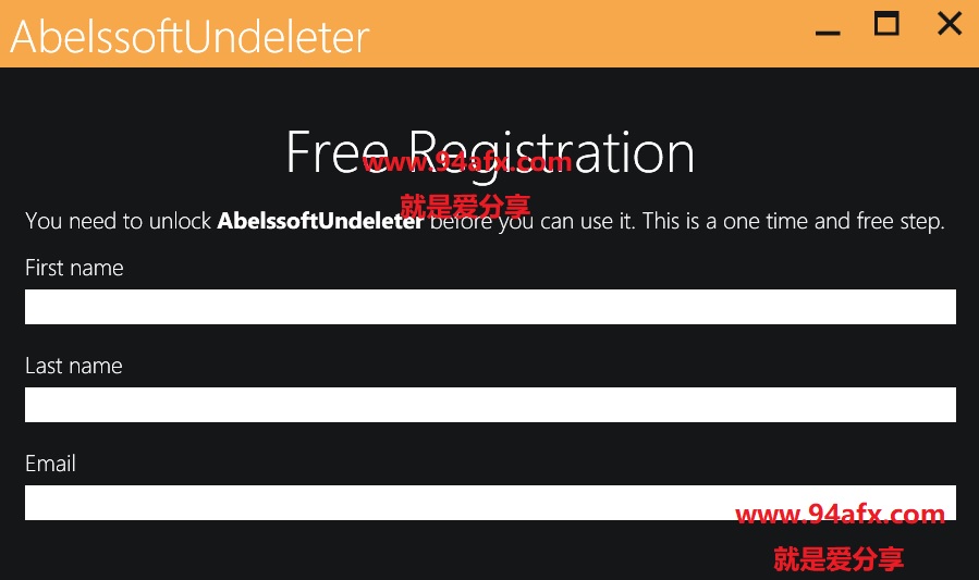 数据恢复软件Abelssoft Undeleter v5.0.1特别破解版（附注册机） 标签2 标签1 WIN破解软件  第2张