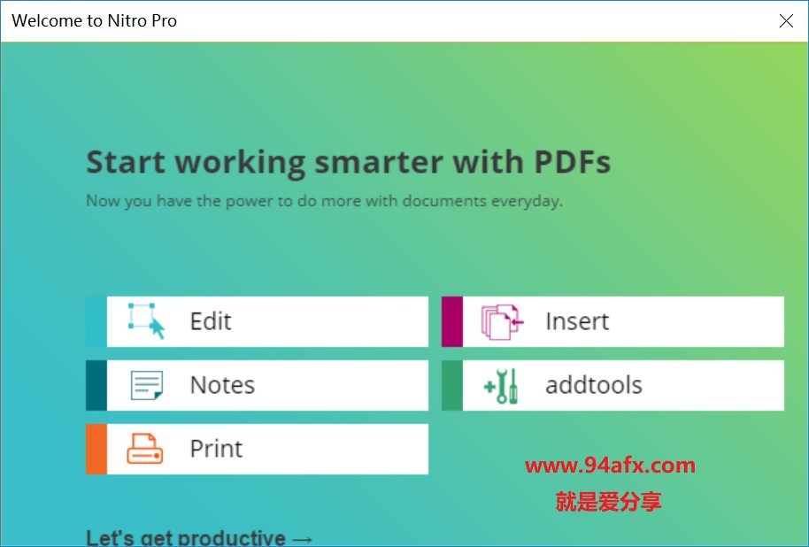 Nitro Pro 12|Nitro Pro（全能pdf编辑器）v12破解版 附注册机 标签2 标签1 WIN破解软件  第1张