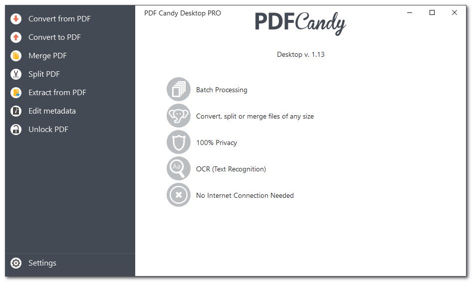 Icecream PDF Candy Desktop Pro v2.79免费绿色版（多语言） 标签2 标签1 WIN破解软件  第1张