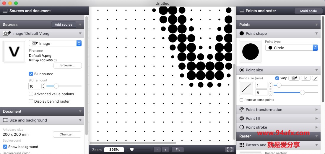 栅格图案和半调图绘制工具Vectoraster for Mac v7.3破解版（网盘免费下载） 标签2 标签1 WIN破解软件  第1张